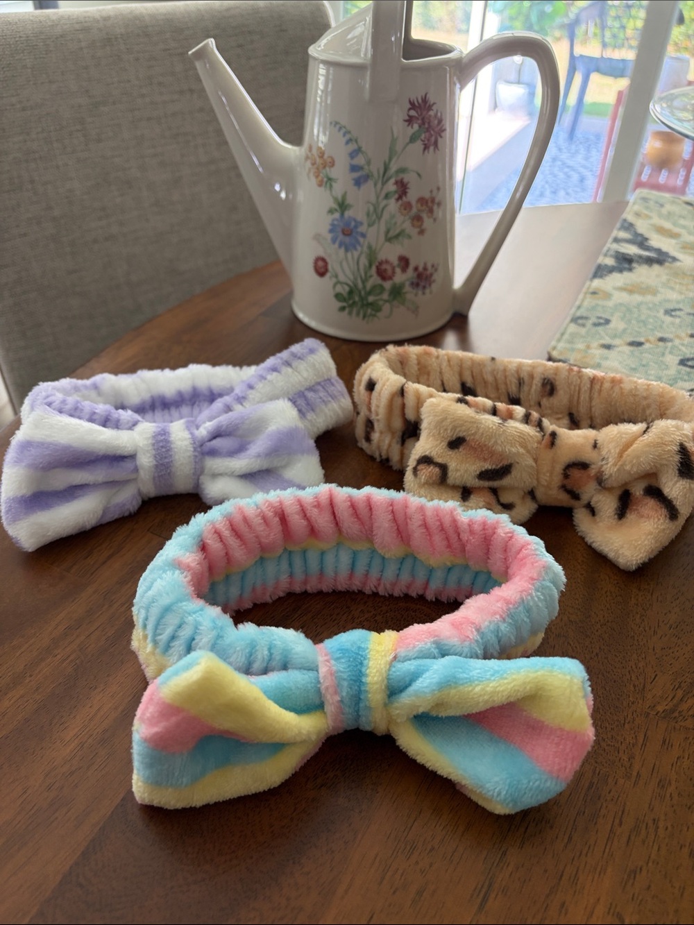 Spa Bow Headband Trio